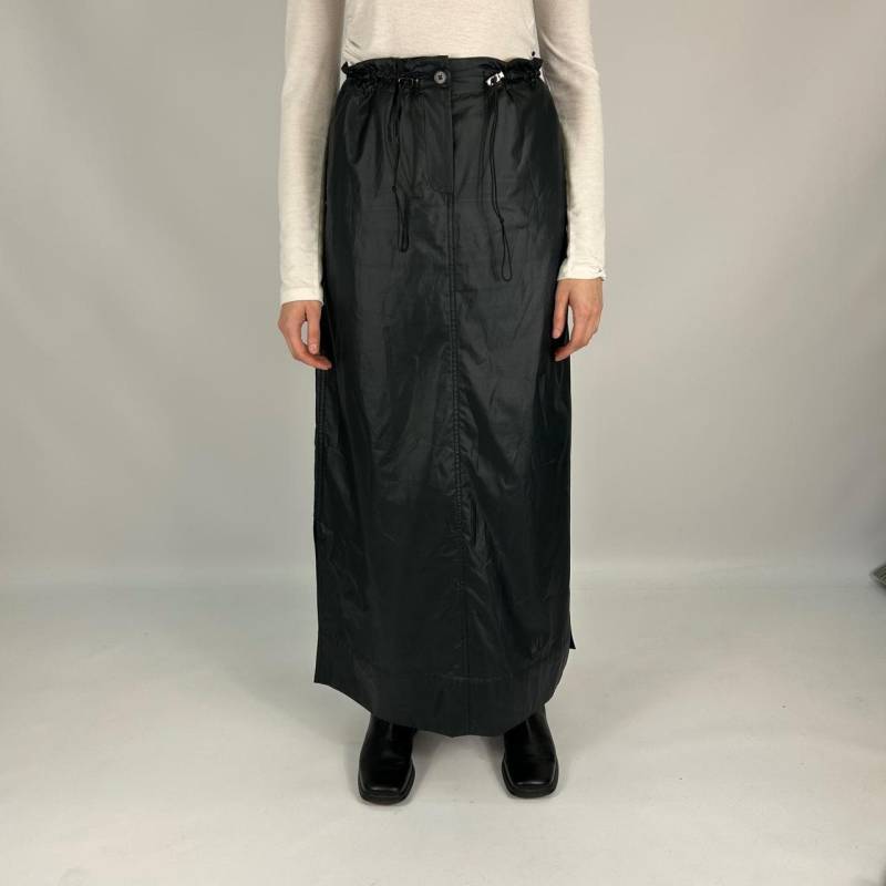 Y2K Maxi Schwarzer Verstellbarer Cargorock von zephyry2k