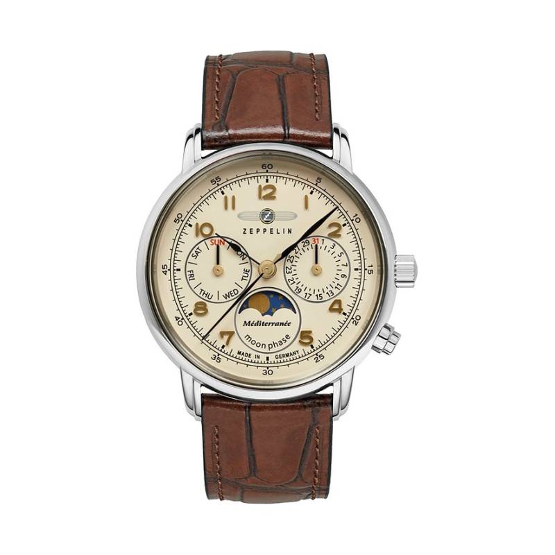 Zeppelin Damenuhr Méditerranée Mondphase 96375 von zeppelin