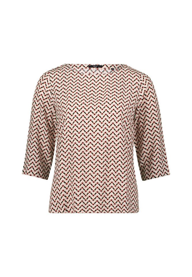 zero Clothing GmbH & Co KG Kurzarmbluse zero Bluse von zero Clothing GmbH & Co KG