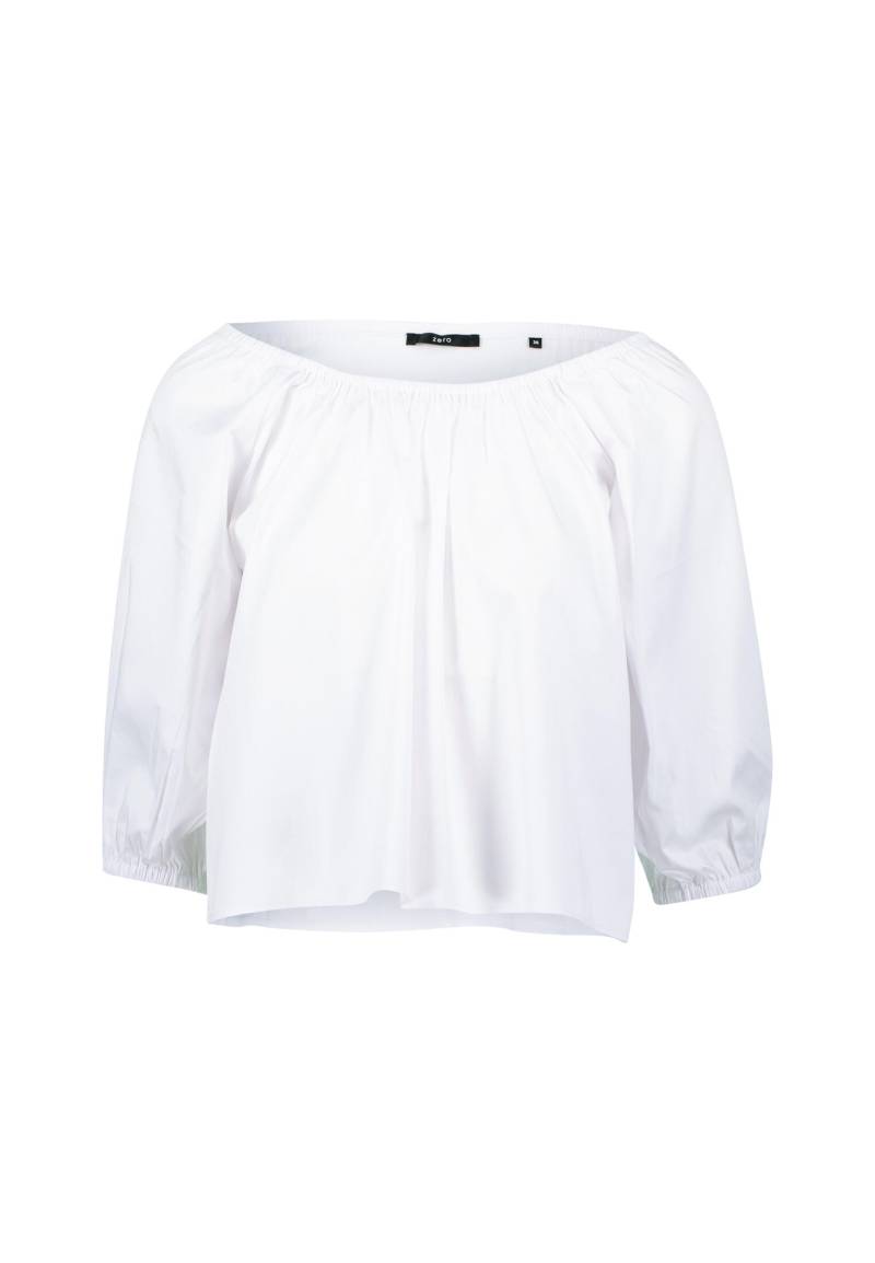 zero - Blusenshirt brilliant white - Gr. - 38 von zero