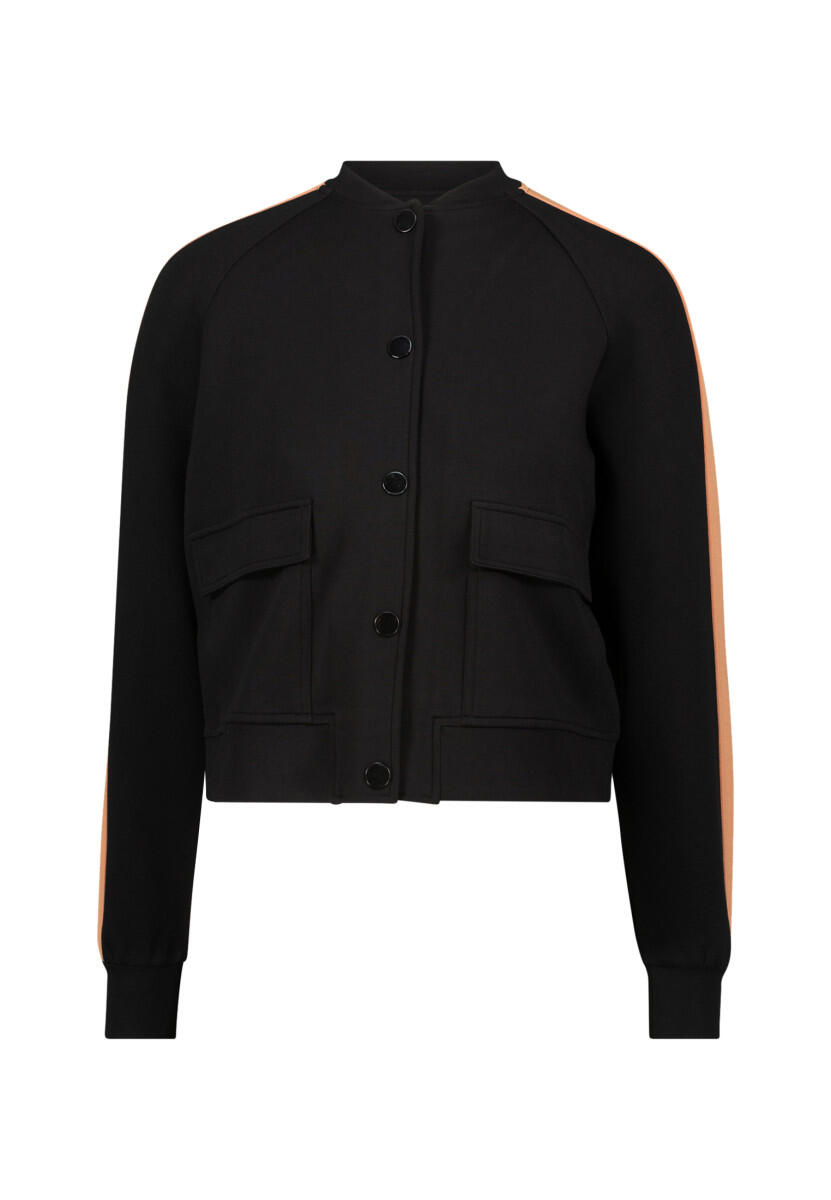 zero - Bomberjacke schwarz - Gr. - 36 von zero