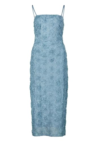 zero Damen Abendkleid mit 3D Blumen 38, Citadel von zero