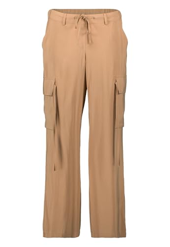 zero Damen Cargohose mit Bindedetail 30 Inch 36, Tigers Eye von zero