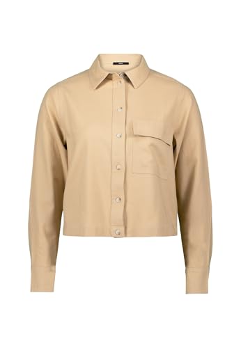 zero Damen Hemdbluse mit Klappentasche 34, Ginger Root von zero