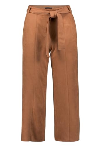 zero Damen Hose in Wildlederoptik 26 Inch 34, Cinnamon Swirl von zero