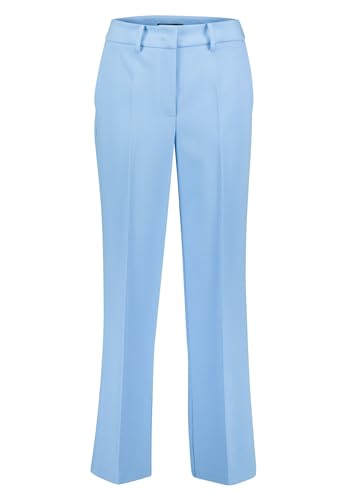 zero Damen Hose mit Bügelfalte Diver Blue,44 von zero