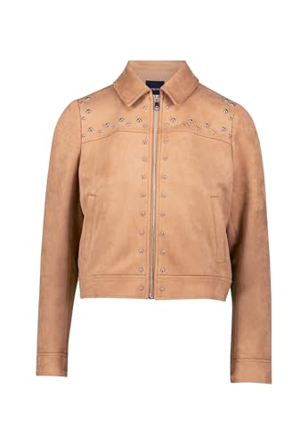 zero Damen Jacke in Wildlederoptik 40, Cinnamon Swirl von zero