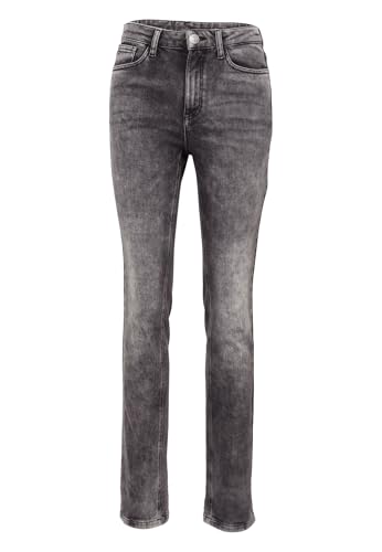 zero Damen Jeans Style Orlando Straight Leg 32 Inch 40, Dark Grey Used Denim von zero