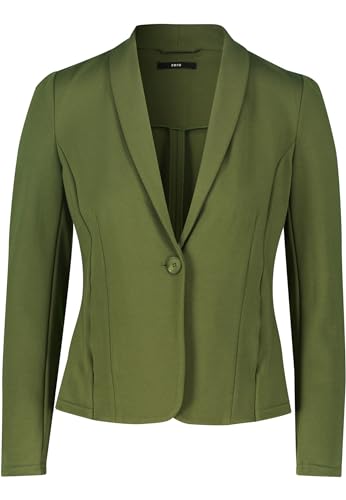 zero Damen Jerseyblazer mit Knopf Cypress,38 von zero