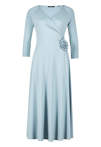 zero Damen Midikleid mit Stoffblüte 42, Citadel von zero