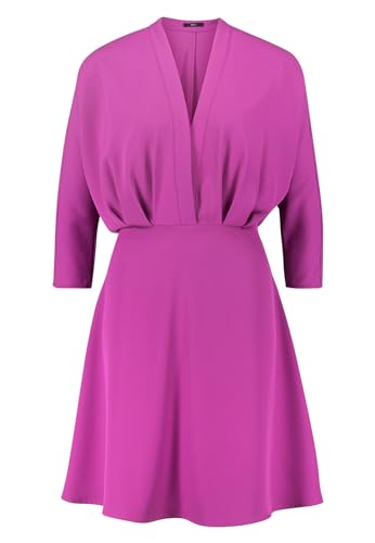 zero Damen Minikleid mit Raffung Cattleya Orchid,38 von zero