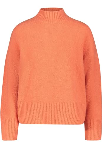 zero Damen Pullover mit Rollkragen Cadmium Orange,38 von zero