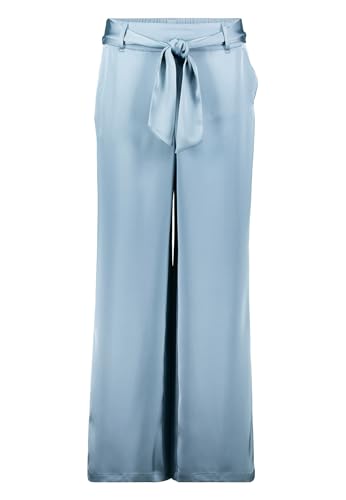 zero Damen Satin-Hose mit Bindegürtel 30 Inch 40, Citadel von zero