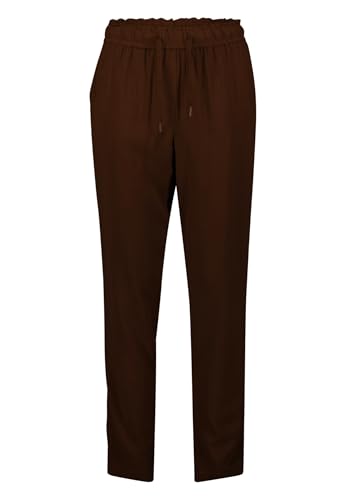 zero Damen Schlupfhose mit Tunnelzug 28 Inch 42, Chicory Coffee von zero