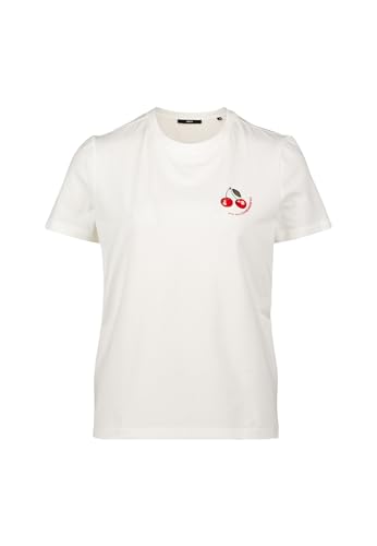 zero Damen Shirt mit Backprint 38, Patch CreamRed von zero
