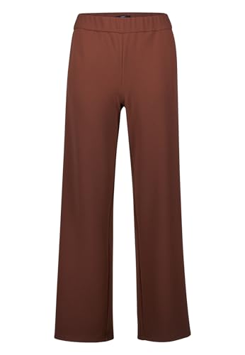 zero Damen Stoffhose mit elastischem Bund 30 Inch 34, Cappuccino von zero