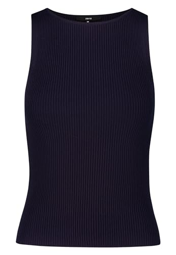 zero Damen Stricktop mit Rundhalsausschnitt Night Sky,44 von zero