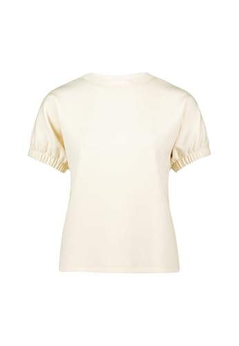 zero Damen Sweat-T-Shirt mit gerafften Ärmeln 34, Eggnog von zero
