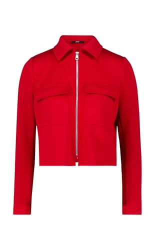 zero Damen Sweatjacke mit Klappentaschen Savvy Red,36 zero Damen Sweatjacke mit Klappentaschen Savvy Red,36 von zero