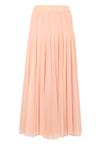 zero Damen Tüllrock mit elastischem Bund 36, Rose Cloud von zero