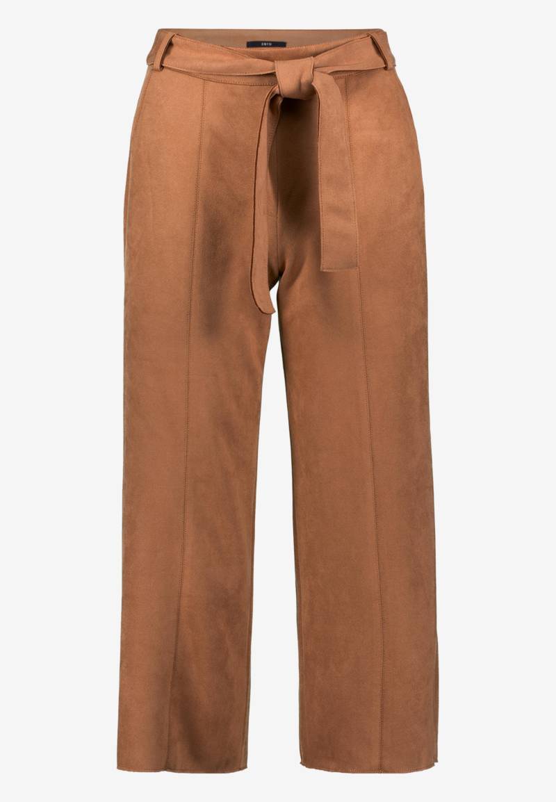 zero - Hose in Wildlederoptik 26 Inch cinnamon swirl - Gr. - 42 von zero