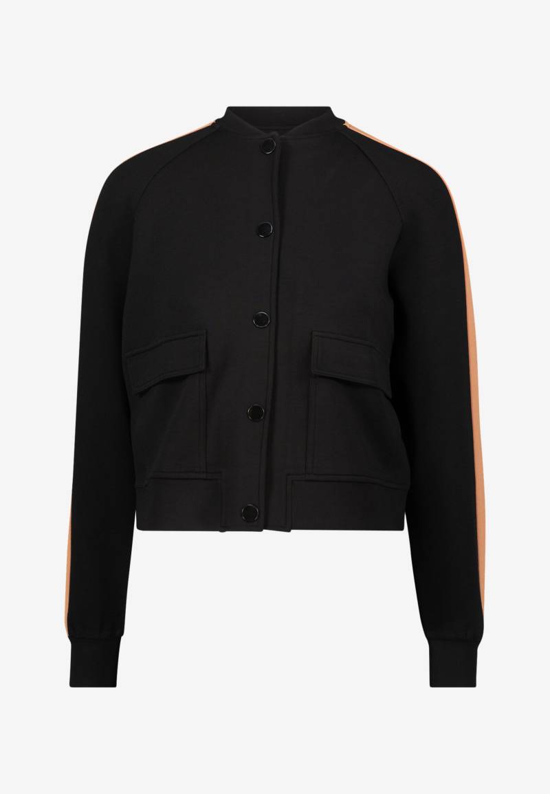 zero - Jacke mit Kontraststreifen patch blackcamel - Gr. - 38 von zero