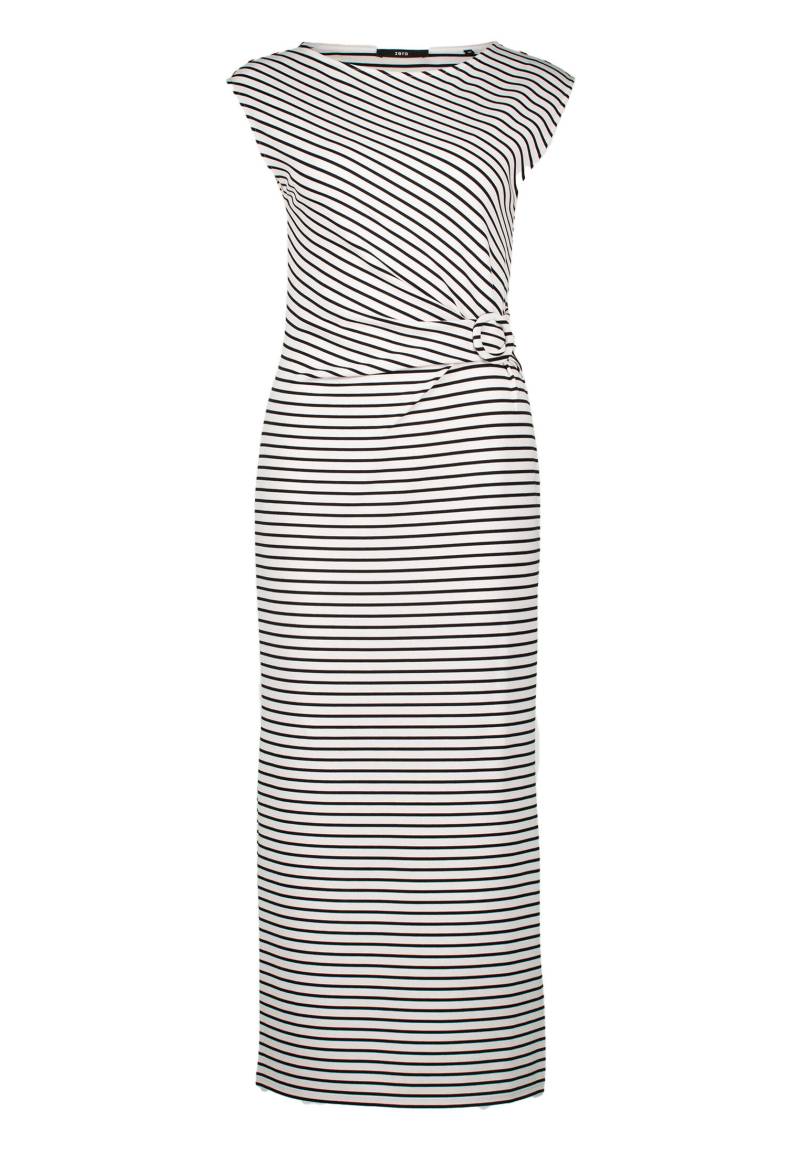 zero - Jerseykleid creamdark blue - Gr. - 40 von zero