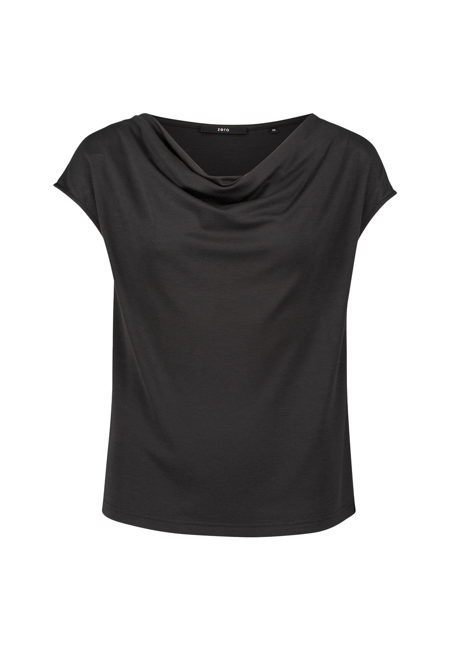 zero - Jerseyshirt black beauty - Gr. - 36 von zero