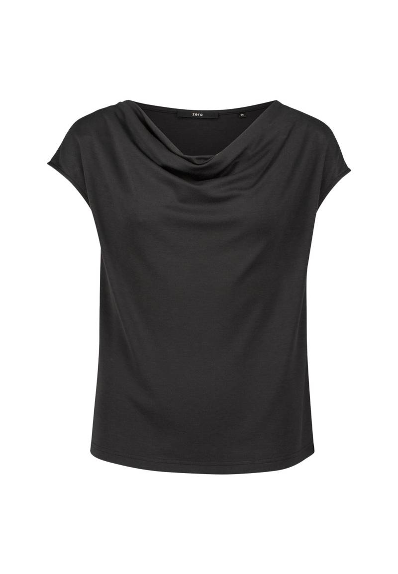 zero - Jerseyshirt black beauty - Gr. - 36 von zero