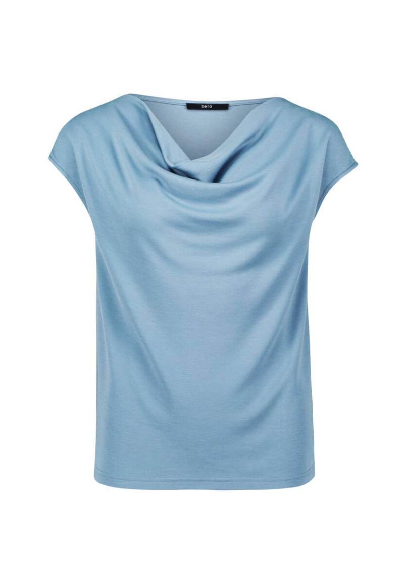 zero - Jerseyshirt blau - Gr. - 42 von zero