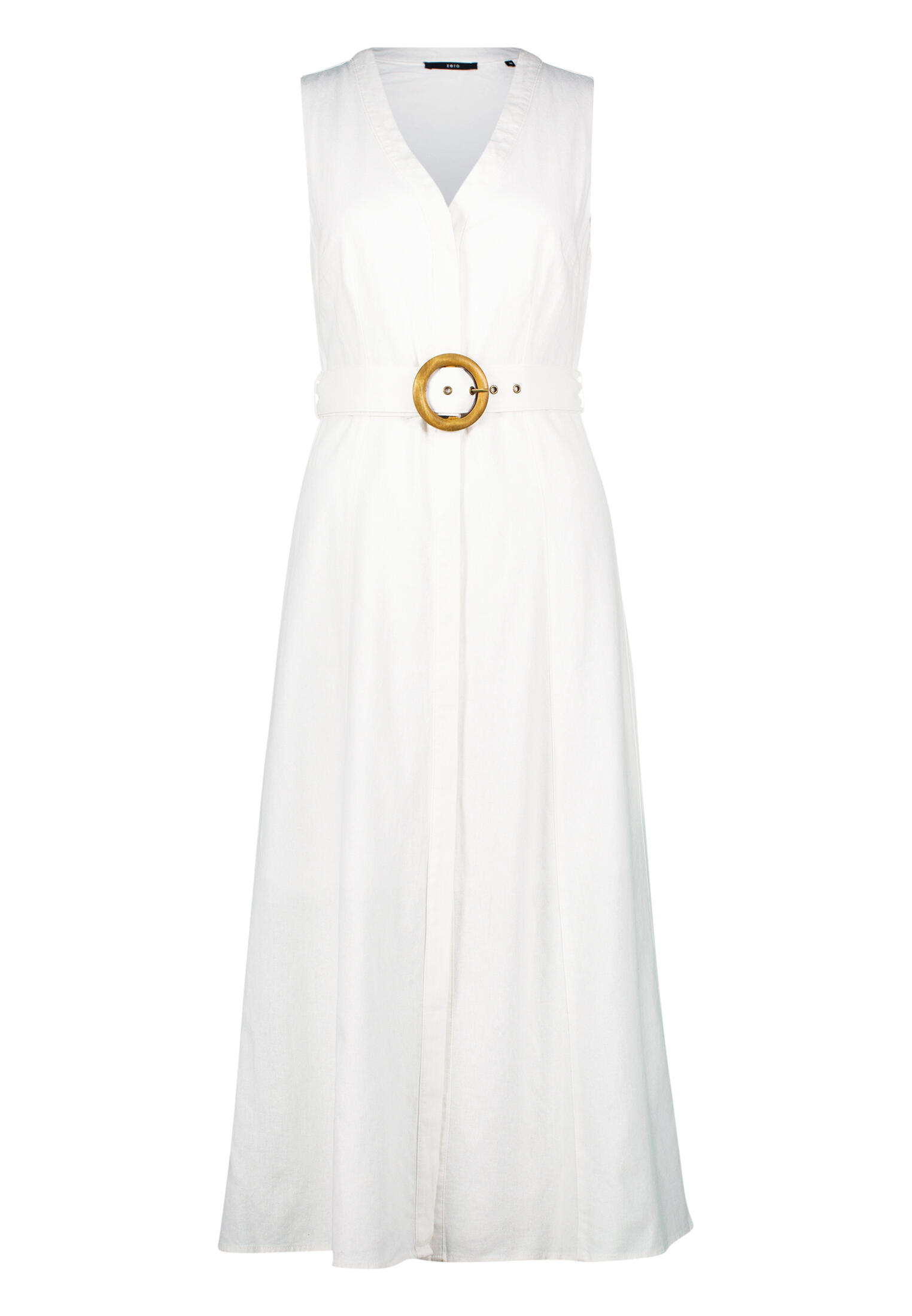 zero - Midikleid brilliant white - Gr. - 34 von zero