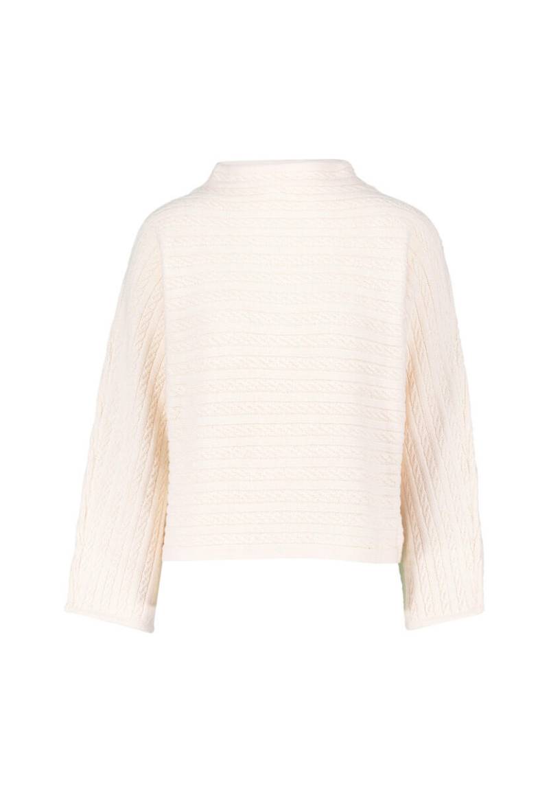 zero - Pullover mit Zopfmuster gelb - Gr. - S von zero