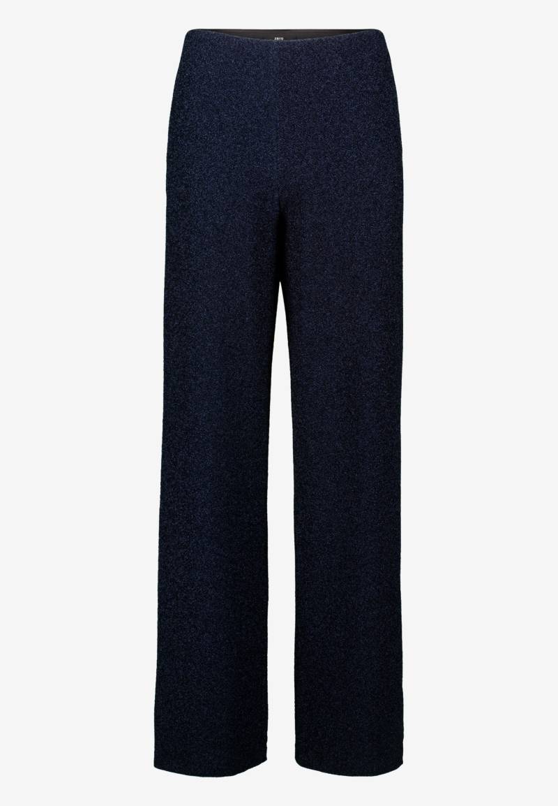 zero - Stoffhose mit Lurexfaden teal ocean - Gr. - 38 von zero