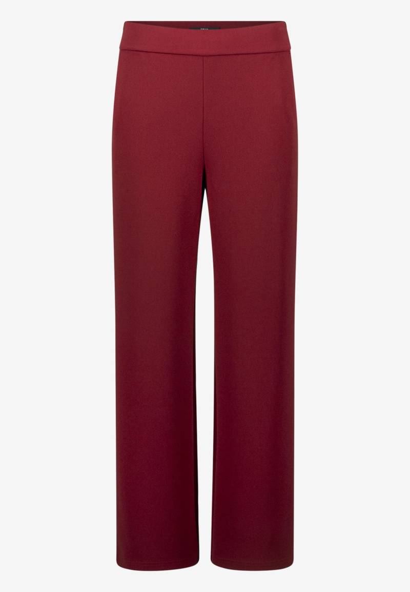 zero - Stoffhose mit elastischem Bund 28 Inch cabernet - Gr. - 42 von zero