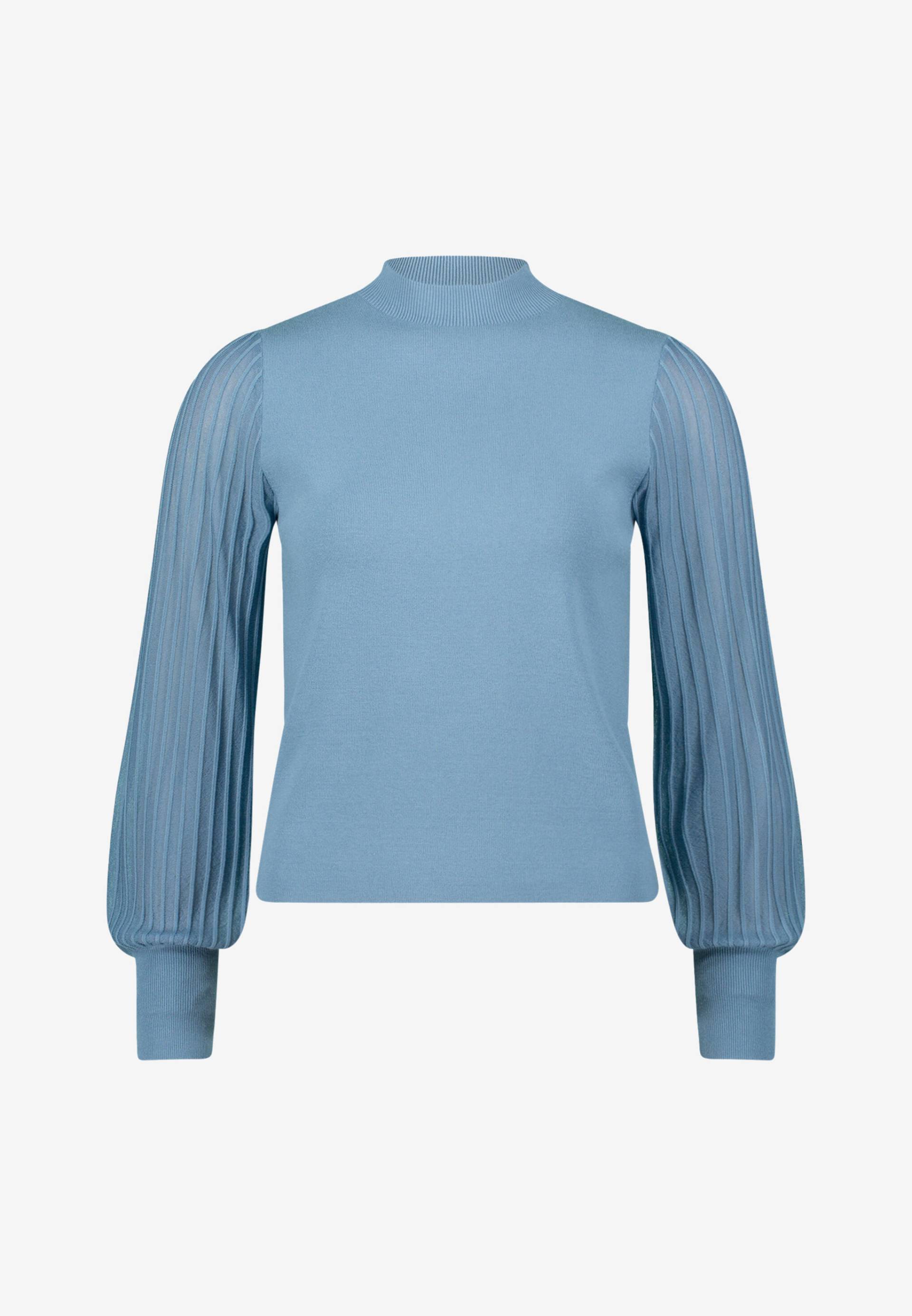 zero - Strickpullover mit transparenten Ärmeln - Gr. - 44 von zero