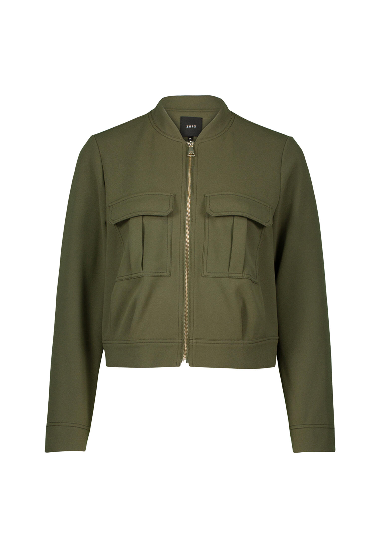 zero - Sweatjacke deep depths - Gr. - 40 von zero