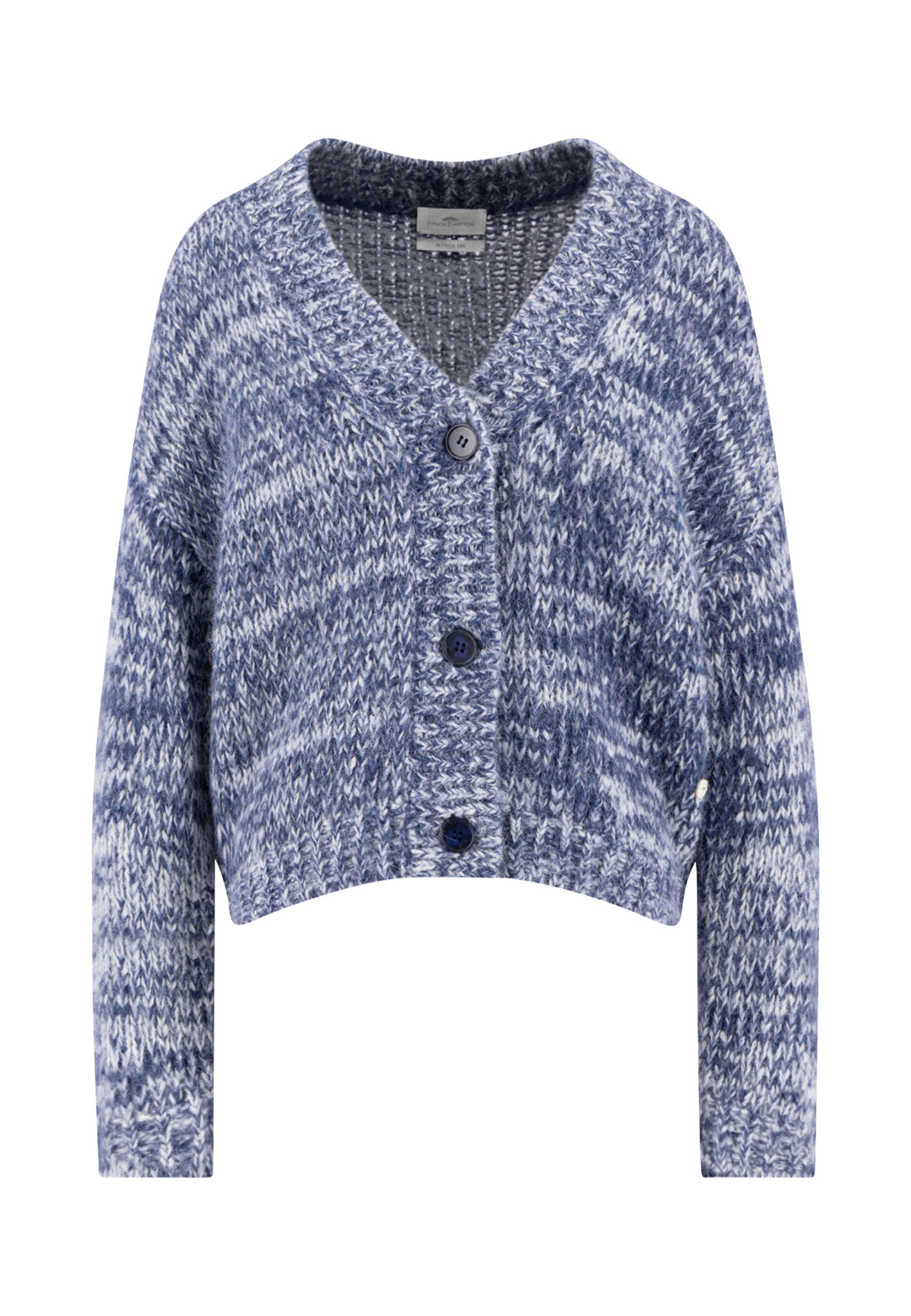 FYNCH-HATTON - CARDIGAN TWO TONE *RWS aura blue - Gr. - L von FYNCH-HATTON