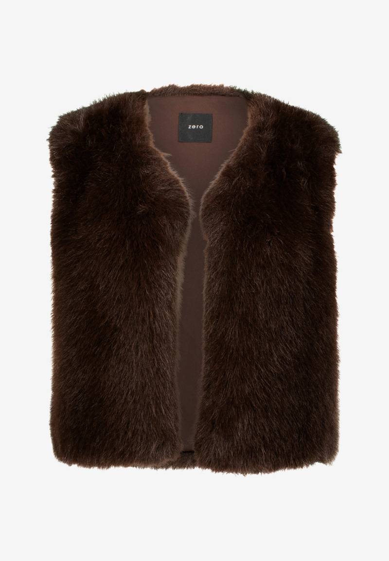 zero - Weste in Felloptik - Gr. - S von zero