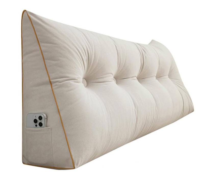 zggzerg Balancekissen Weiches, dreieckiges Bettkeilkissen, gemütliches von zggzerg