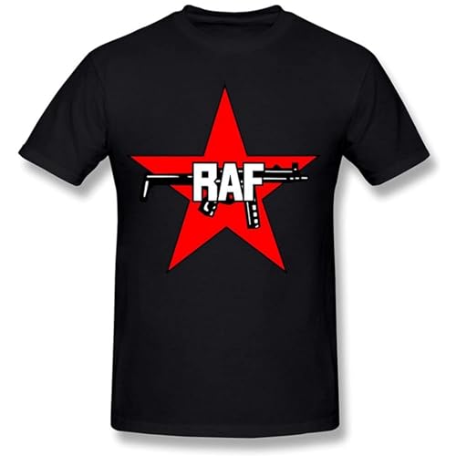 Wunod Men's RAF Royal Air Force Logo T Shirt Black XXL von zhanxiangzhi