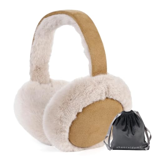 zhaocaidamai Ohrenwärmer Damen, Winter Ohrenschützer, Faltbare Earmuffs, Warmer Winter Ear Muffs, Warme Ohrenschützer Damen, Warme Kälteschutz Kalte Winterzubehör Outdoor Ohrenmuscheln von zhaocaidamai