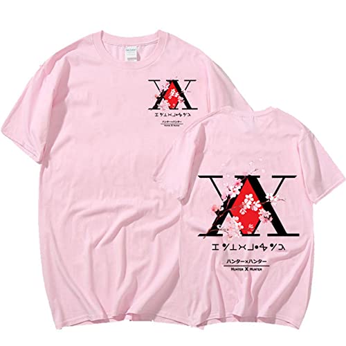 Anime Hunter X Hunter T-Shirts Männer/Frauen HXH Grafik Sommer Casual Harajuku Kurzarm T-Shirts (XXL,Color 05) von zhedu