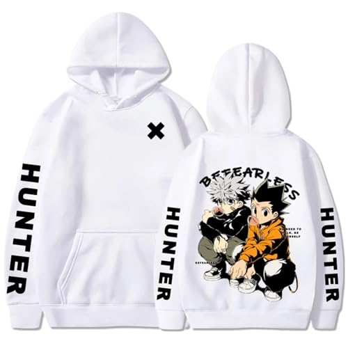 Hunter X Hunter Cartoon Mode Hoodies Männer/Frauen Hohe Qualität Pullover Harajuku Druck Lässige Hip Hop Mit Kapuze (Color 03,L) von zhedu