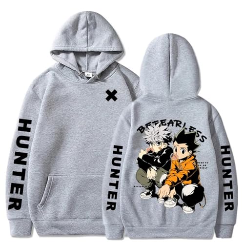 Hunter X Hunter Cartoon Mode Hoodies Männer/Frauen Hohe Qualität Pullover Harajuku Druck Lässige Hip Hop Mit Kapuze (Color 04,XS) von zhedu