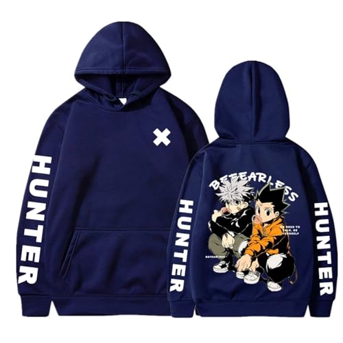 Hunter X Hunter Cartoon Mode Hoodies Männer/Frauen Hohe Qualität Pullover Harajuku Druck Lässige Hip Hop Mit Kapuze (Color 06,XS) von zhedu