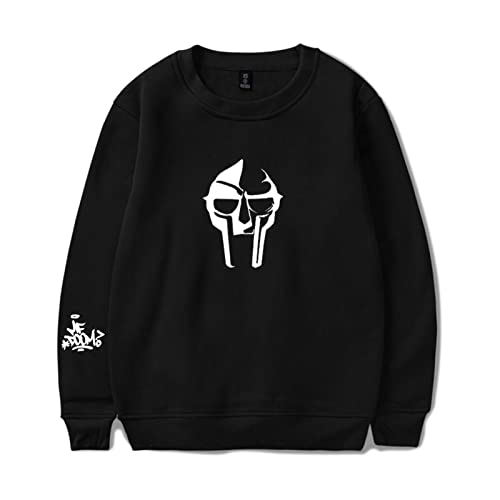 zhedu MF Doom Hoodie Unisex Trainingsanzug Damen/Herren Oberbekleidung Harajuku Streetwear Rapper Mode Kleidung Übergröße (XXL,Color 1) von zhedu