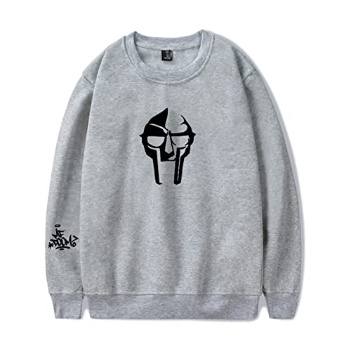 zhedu MF Doom Hoodie Unisex Trainingsanzug Damen/Herren Oberbekleidung Harajuku Streetwear Rapper Mode Kleidung Übergröße (XXL,Color 2) von zhedu