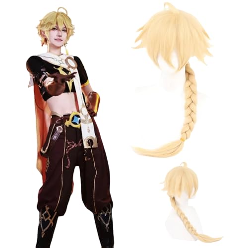 Anime Genshin Impact Aether Cosplay Perücke für alle Charaktere Halloween Karneval Party für Frauen Mädchen und Jungen Anime Genshin Impact Aether Cosplay Perücke für alle Charaktere Halloween Karneval Party für Frauen Mädchen und Jungen von zhengzhouyuetu