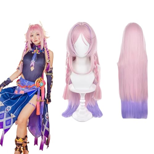 Anime Genshin Impact Citlali Cosplay Perücke für alle Charaktere Halloween Karneval Party für Frauen Mädchen und Jungen von zhengzhouyuetu
