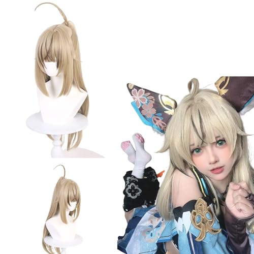 Anime Genshin Impact Kirara Cosplay Perücke für alle Charaktere Halloween Karneval Party für Frauen Mädchen und Jungen von zhengzhouyuetu